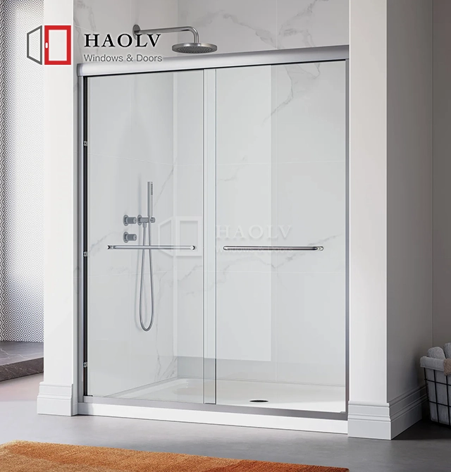 Double Slider Shower Door Double Slider Shower Door